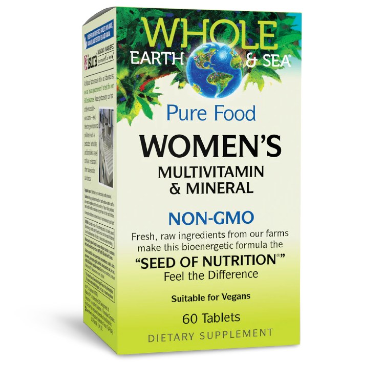 Women's Multivitamin & Mineral - Whole Earth & Sea 60ct