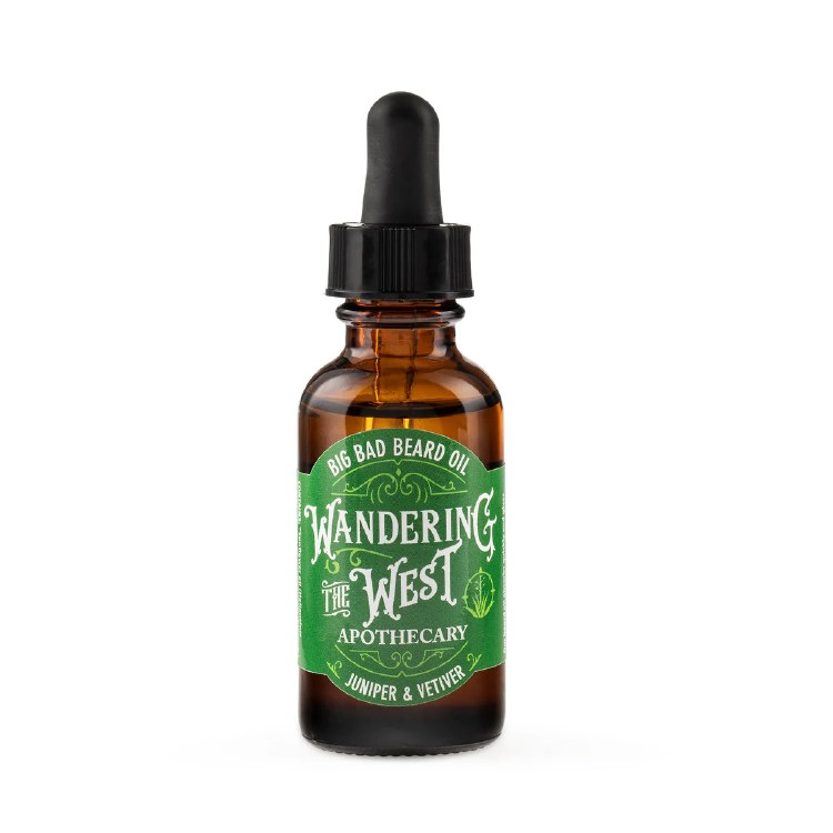 Wandering the West - Big Bad Beard Oil - Juniper & Vetiver