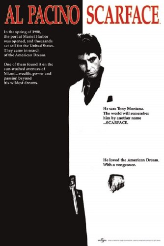 Scarface 24" x 36" 1-Sheet
