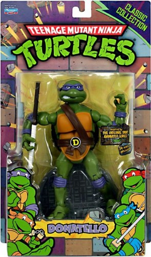 Teenage Mutant Ninja Turtles Donatello Classic Collection Playmates 2012 Figure