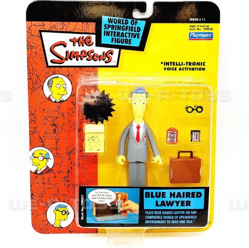Simpsons Blue Haired Lawyer Action Figure