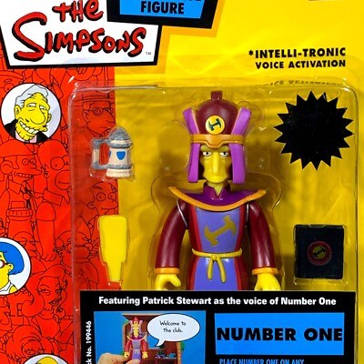 Simpsons Number One Action Figure