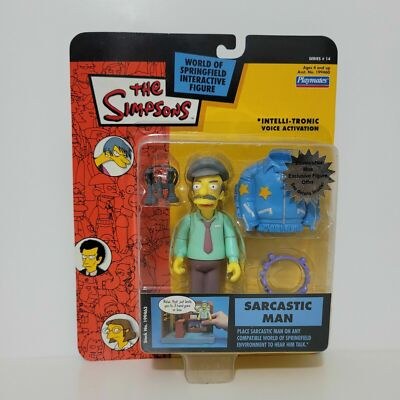 Simpsons Sarcastic Man Action Figure