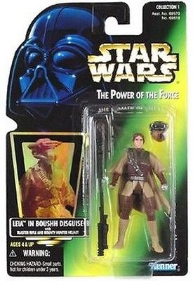 Star Wars Leia in Boushh Disguise Power of the Force Action Figure
