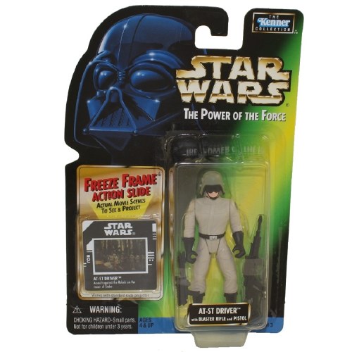 Star Wars AT-ST Driver Power of the Force Figure Freeze Frame