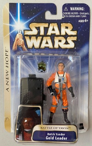 Star Wars Gold Leader (Dutch Vander) Saga Collection '04 #13 Figure