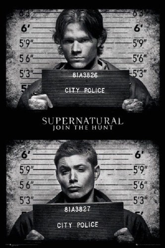 Supernatural Mug Shots 24"x36" Poster