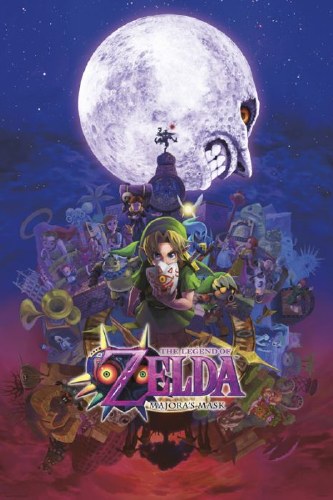 Legend of Zelda Majora's Mask Poster