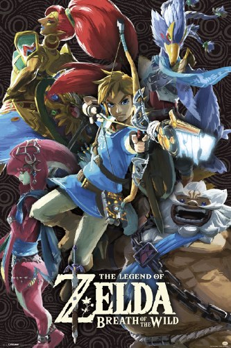 Legend of Zelda Divine Beasts Posters