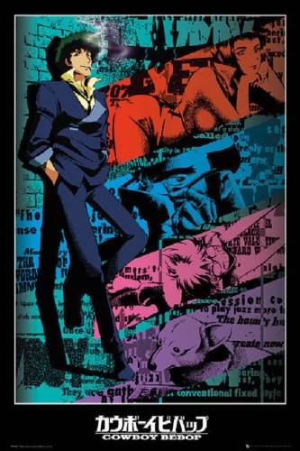 Cowboy Bebop Spike 24" x 36" Poster