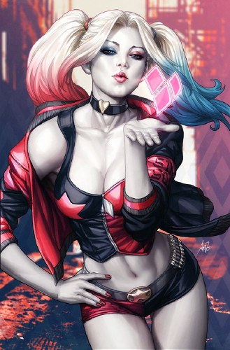 Harley Quinn Kiss 24" x 36" Poster