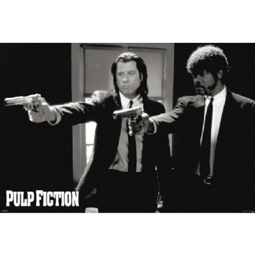 Pulp Fiction Guns 24" x 36" Poster