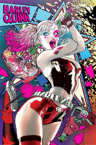 Harley Quinn Neon 24"x36" Poster