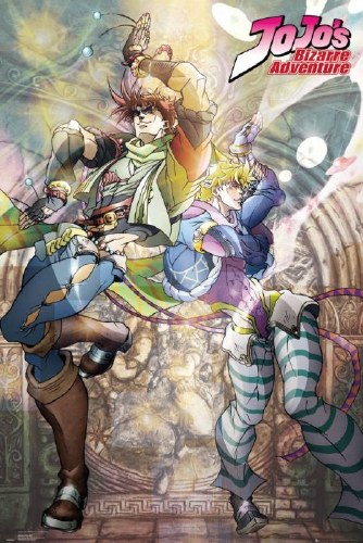 JoJo's Bizarre Adventure Joseph and Caesar 24" x 36" Poster