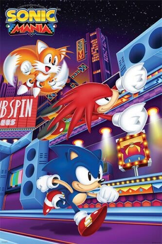 Sonic the Hedgehog Mania 24" x 36" Poster