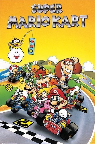 Super Mario Kart 24" x 36" Poster