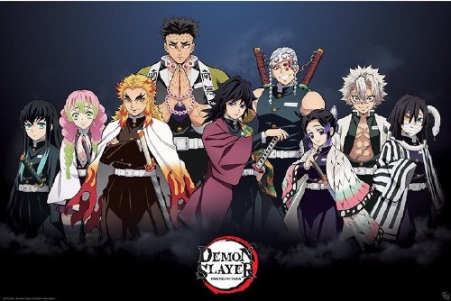 Demon Slayer Pillars 24" x 36" Poster