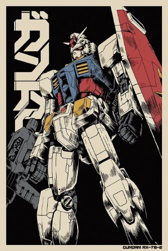 Gundam RX-78-2 24" x 36" Poster