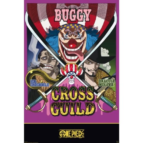 One Piece Cross Guild 24" x 36" Poster