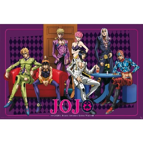 JoJo's Bizarre Adventure Golden Wand 24" x 36" Poster