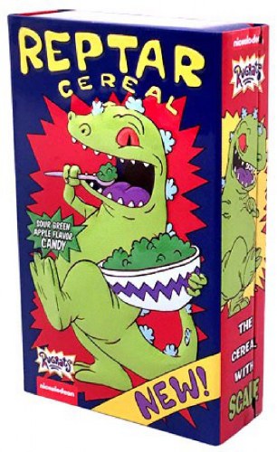 Rugrats Reptar Cereal Tin