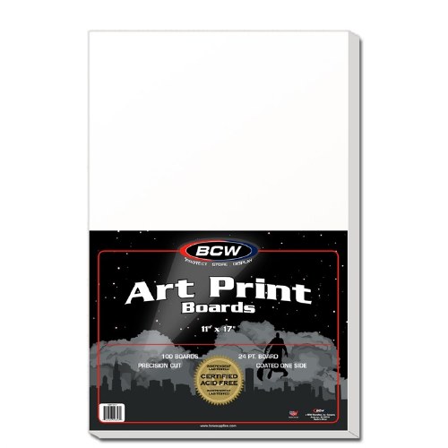 Art Print 11" x 17" Board 100-Count Pack