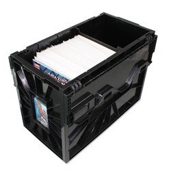 Short Comic Plastic Black Bin