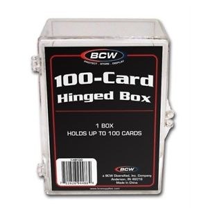 100 Hinged Card Box