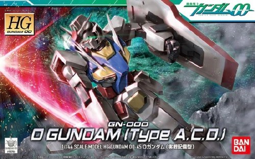 Gundam 00 GN-000 0 Gundam Type A.C.D. HG 1/144 Model Kit