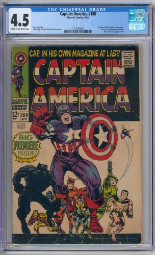 Captain America #100