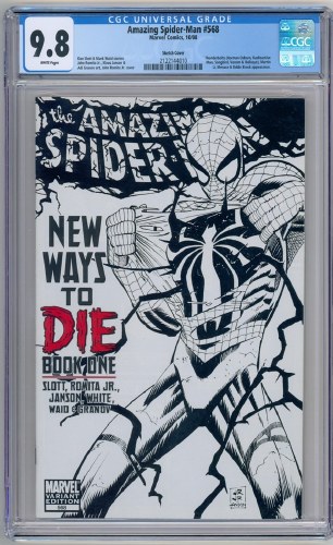 Amazing Spider-Man #568 1:100 Sketch Variant