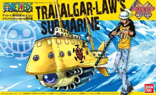 One Piece Trafalgar Law"s Submarine Grand Ship Collection Model Kit