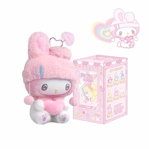My Melody 50th Anniversary Milk Candy Series Plush Pendant Blind Box