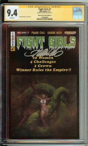 Fight Girls #1 Bedrock City Exlusive Creepy Cover A