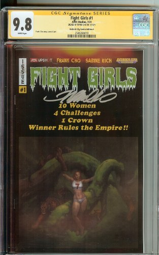 Fight Girls #1 Bedrock City Exlusive Creepy Cover A
