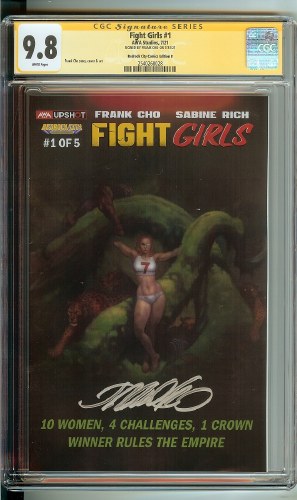 Fight Girls #1 Bedrock City Exlusive Cover B