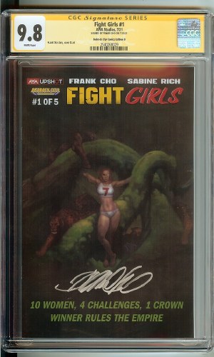 Fight Girls #1 Bedrock City Exlusive Cover B