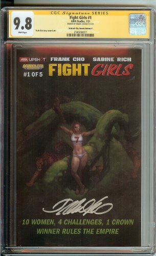 Fight Girls #1 Bedrock City Exlusive Cover B
