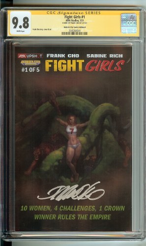 Fight Girls #1 Bedrock City Exlusive Cover B