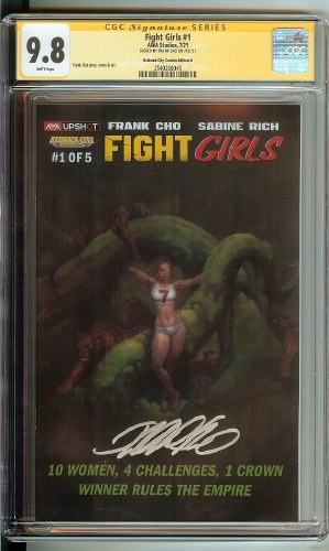 Fight Girls #1 Bedrock City Exlusive Cover B