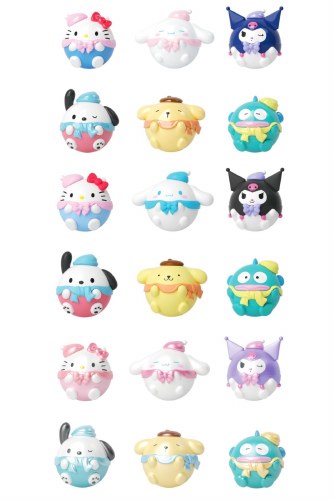 Sanrio Characters Round Chubby Series Moetch Bean Blind Bag
