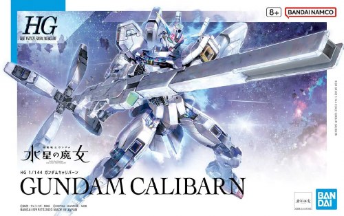 Gundam Witch from Mercury Gundam Calibarn HG 1/144 Model Kit