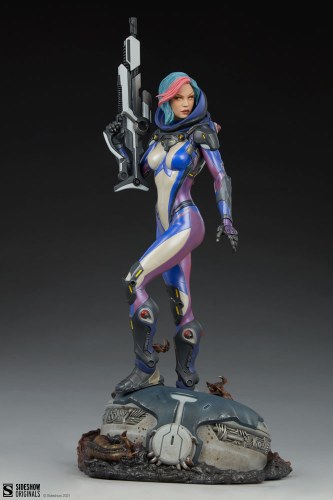 Bounty Hunter Galactic Gun for Hire Statue