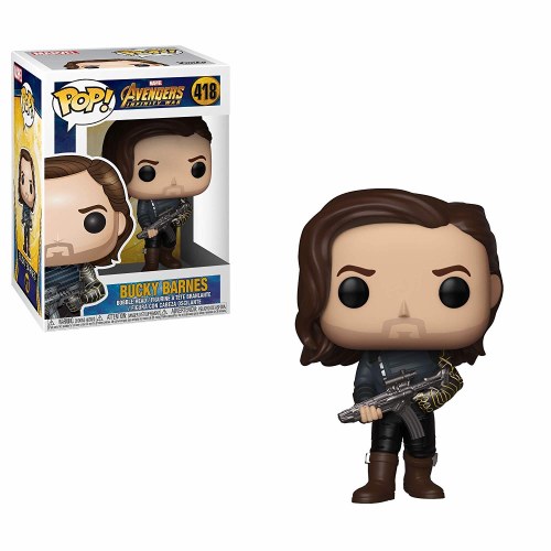 Pop Marvel Bucky Barnes Vinyl Figure
