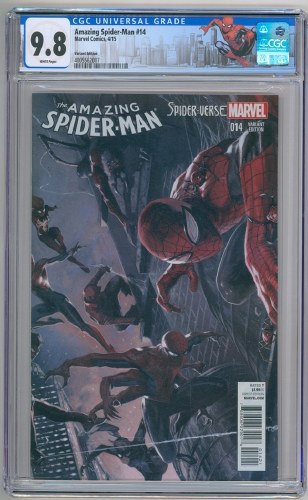Amazing Spider-Man (2014) #14 Dell'Otto Variant Cover
