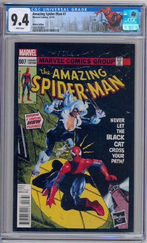 Amazing Spider-Man (2014) #7 Hasbro Variant Cover