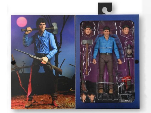 Evil Dead Ultimate Ash Williams 40th Anniversary 7" Action Figure