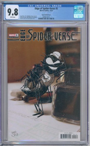 Edge of Spider-Verse (2022) #5 Lopez Spoiler 1:25 Variant