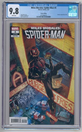 Miles Morales Spider-Man (2022) #4 Stegman 1:25 Variant