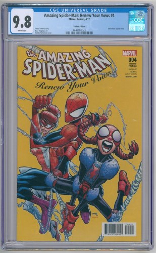 Amazing Spider-Man Renew Your Vows (2016) #4 Ramos 1:25 Variant Cover